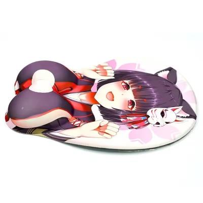 China Customized Color Rubber Wrist Office Gaming Mouse Pad 2023 Supply Custom Logo Accepted for sale