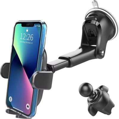 China Factory Price Cellphones Car Holder 3 IN 1 Car Phone Holder Air Vent Dashboard Mount Mobile Stand Phone Bracket Support Phone for sale