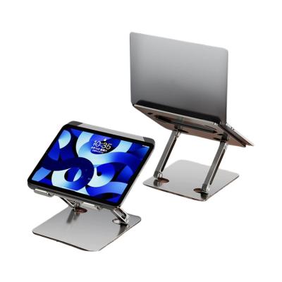 China Factory Wholesale Portable Mobile Phone All-in-One Adjustable Laptop Stand Aluminum Ergonomic Laptop Stand for sale