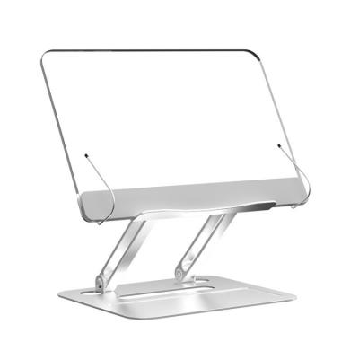 China Hot Sale Acrylic Book Reading Stand Aluminum book display stand Free Regulation Book Stand Holder for sale