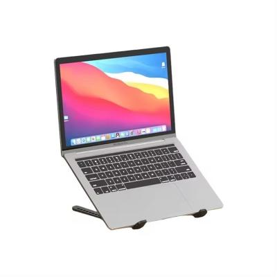 China Adjustable Height Laptop Holder Stand Made of Portable Metal Alloy for Portability for sale