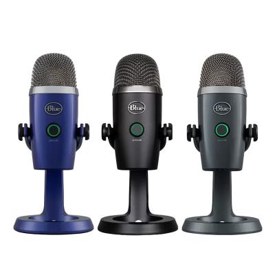 China Logitech Blue Yeti Nano Studio Microphone Convenient Recording for Maximum SPL 110db for sale