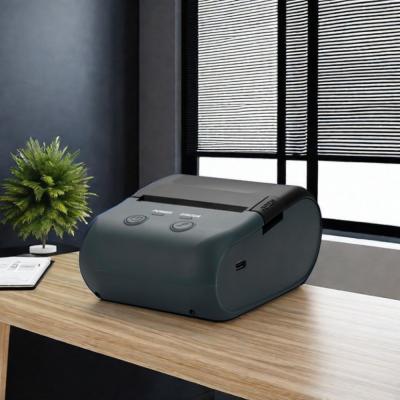 China PA203  mini portable wireless bluetooth  thermal  printer  48 mm print width Sticky note QR code Receipt for sale