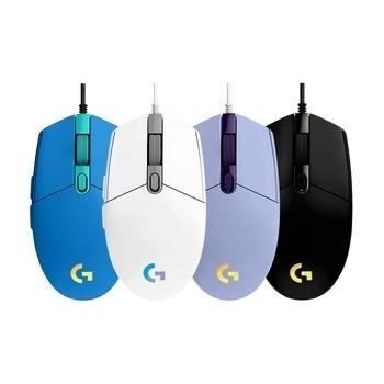 China Ergonomics Yes Logitech G102 8000 Dpi Rgb Light Effect 6 Key Game Mice For Pc Laptop for sale