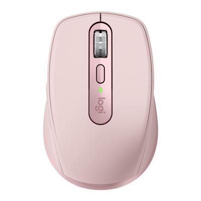 China Silent Ergonomic Pink Wireless Mouse for Office Logitech Mx Anywhere 3s 2.4g Charging for sale