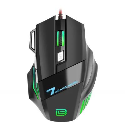 China Hot Sales 7D Bajeal Gaming Mouse DPI 3200 Lightweight G5 for Office for sale