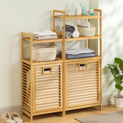 China 2/3 Tier Laundry Hamper Basket, Room Shelves Hampers with Removable Baskets, Sorter for Bedroom Bathroom for sale