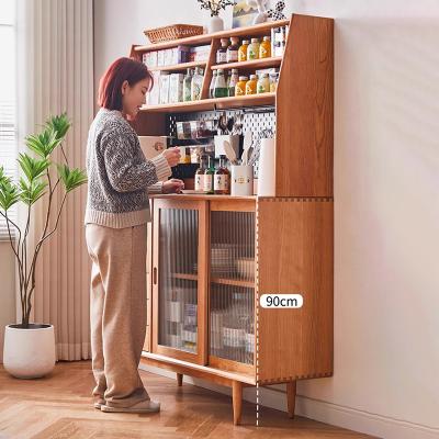 China Buffet Kitchen Cabinet with Storage Shelves, Side Cupboard Standing Drawer and for for sale