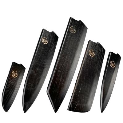 China New Disposable Magnetic Sheaths High Quality Wooden Knife Cover For Kitchen Knife Guard Wooden Protectors Different Size Knife Shape Suitable for sale