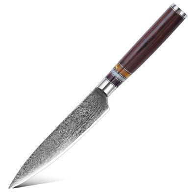 China Home Kitchen Tools Kitchen Viable Cutting Knife With Damascus Blade Steel 67 Layers Of Kitchen Serving Knife for sale