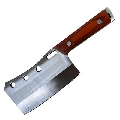 China Full Tang Handmade Butcher Knife Chef's Kitchen Knife Durable High Carbon Plated Steel Cleaver Slicing Gift Knife for sale