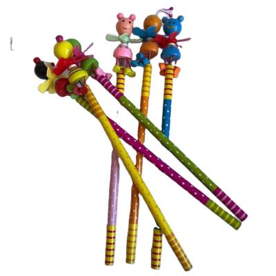 China office & Wooden School Pencil Gifts Craft Pencils School Supplies Open Gifts Windmill Pencil for sale