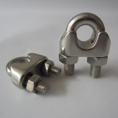 China High Quality Stainless Steel DIN741 Wire Rope Clip for sale