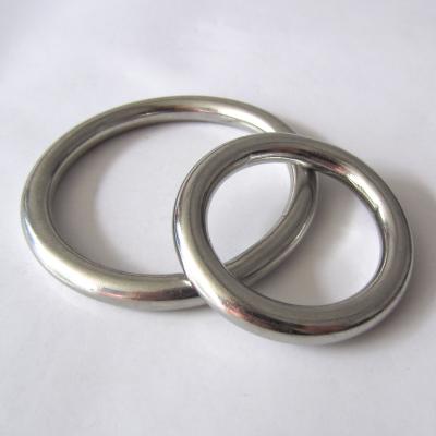 China Heavy industry stainless steel round ring for endless industrial and marine rigging aplications for sale