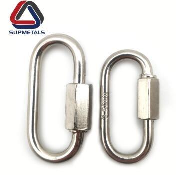 China Nickel Plated Iron Quick Link Normal Type for sale