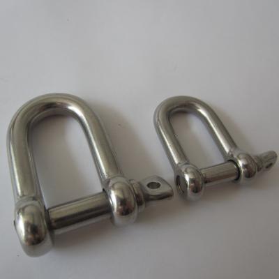 China Heavy Industry Stainless Steel JIS Dee Shackle For Marine And Industrial Rigging Aplications for sale