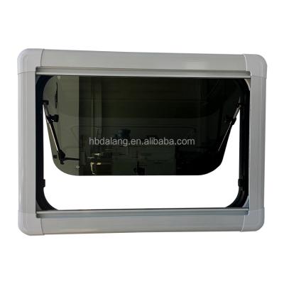 China 30-80 Dalang Wall Thickness Customized Size Camper Trailer Windows RV Accessories Replacement Windows for sale