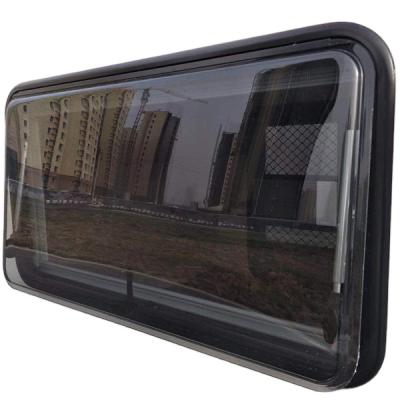 China 30-80 Wall Thickness Single Layer Car Tempered Glass Rv Windows Motorhome Eliminate Windows for sale