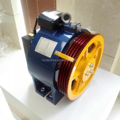 China EUROPEAN Load 1000 Kg Sheave 400mm European Elevator Gearless Traction Machine for sale