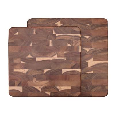 China Mettor Viable Hot Selling Thick Bamboo Wooden Cutting Board, Chopper for sale