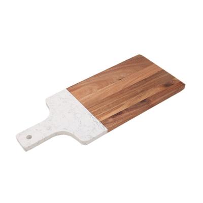 China Sustainable hot sale cheese board,marble with morden wooden cheese board for sale