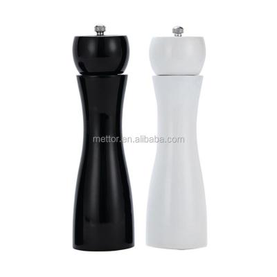 China Wholesale New Viable Styles Colorful Manual Wooden Pepper Mill for sale