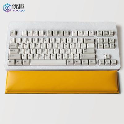 China Anti-Slip Custom Logo Keyboard Wrist Rest Pad Mouse Wrist Rest Support Keyboard Mouse Pad for sale