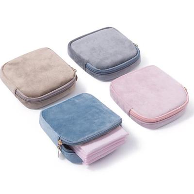 China Park Viable Women Cute Spring Sanitary Pad Pocket Towel Organizer Key Coin Purse Storage Bag for sale