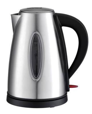 China Good Quality 360 Degree Rotation Base Stainless Steel Electric Cordless Kettle 1.7L 360 Degree Power Rotation Low Grade for sale