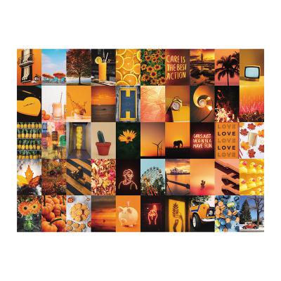 China Modern Hot Sale 50 Packs 4x6 Inch Photo Collage Pictures Aesthetic Decor Paper Kit For Wall Aesthetic Bedroom for sale