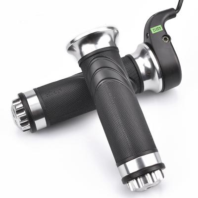 China Electirc Universal Electric Bike 20X Scooter Twist Speed ​​Throttle Handle with 12V, 24V, 36V, 48V Motorcycle Throttle for sale