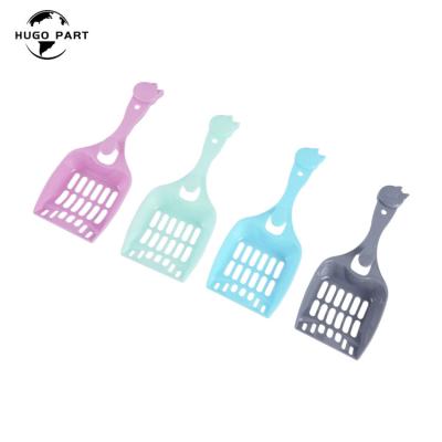 China Durable Plastic PP Cat Litter Scoop Durable Cat Garbage Shovel for sale