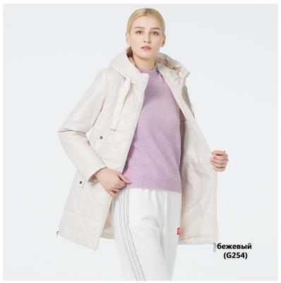 China Spring Autumn Woman Demiseason Coat Straight Long Casual Coat Women'S for sale