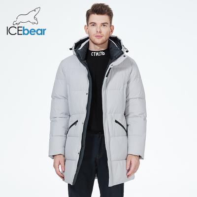 China Größe 46 - 56 Winterjacke Männer Verpackbarer Daunenmantel mit Polyesterfüllung zu verkaufen