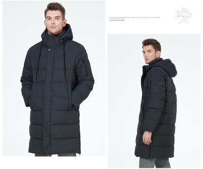 China Windproof Waterproof Winter Parka Men Mens One Meter Long Winter Coat for sale