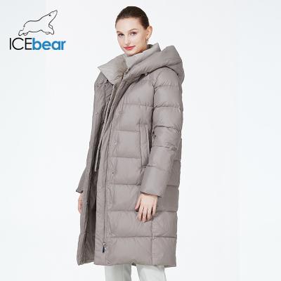 Chine Longueur 100cm à 107cm Longs manteaux d'hiver chauds Vêtements d'hiver pour femmes avec volet intérieur à vendre