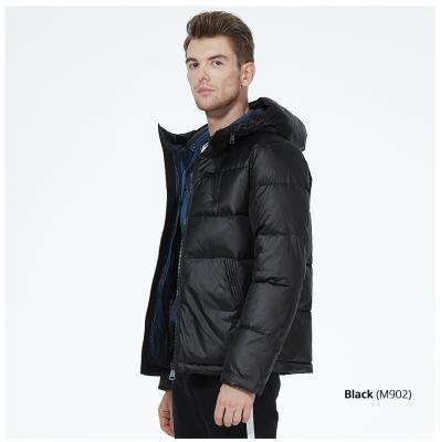 Κίνα Ανεμόστεγος Βιο Down Man Coat Ανεμοστεγός Dark Men'S Coat Eco Feather προς πώληση