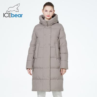 China Klassischer Doppelbrust Wintermantel Damen Baumwolljacke Warm stilvoll zu verkaufen