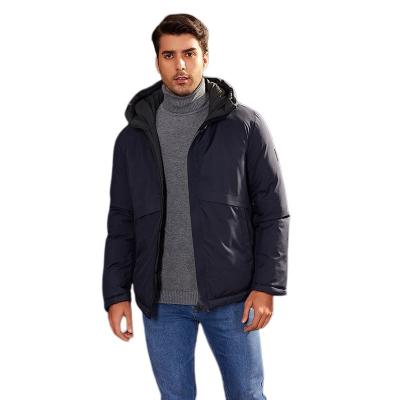 China Estilo de doble cara cálido en cualquier momento chaqueta invernable reversible para hombres en venta