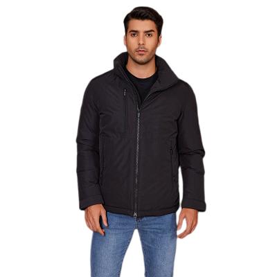 China Classic Men's Mid-Short Length Hooded Jacket for Autumn & Winter - The Perfect Blend of Style and Functionality for sale