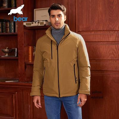 China Machine washable, classical, daily wear, Classic Men's Mid-Short Length Hooded Jacket for cold Autumn & Winter - for sale