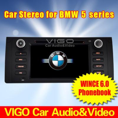 China Pantalla táctil 3D DVB - T DVD BMW Sat Nav 5 VBM7501 de navegación GPS de serie en venta