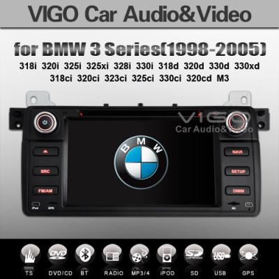 China BMW 320 d 330xd en coche Bluetooth Sat Nav reproductor DVD GPS navegación Radio estéreo VBM7766 en venta