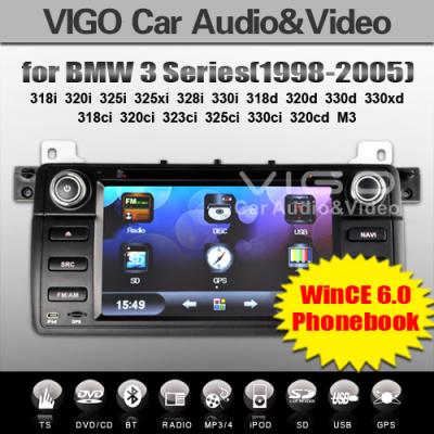 China BMW E46 320ci d 330 M3 coche DVD GPS Sat Nav Radio estéreo VBM7766 con pantalla táctil en venta