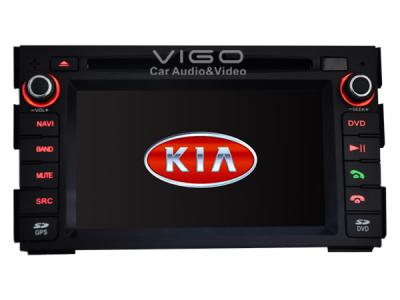 China Rojo 7 pulgadas Sat Nav Kia Ceed estéreo Multimedia GPS navegación VKC7229 en venta