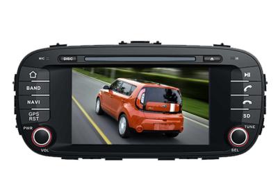 China Car dvd gps navigation system with wifi bluetooth sat nav for kia soul for sale