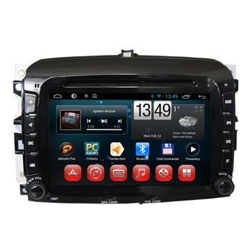 China Navigations-Multimedia-Lenkrad-Steuerunterstützung des neues Fiats 500 Auto-Videosystem-Fiat des Auto-DVD GPS zu verkaufen