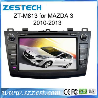 中国 ZESTECH のマツダの熱い販売車の DVD プレイヤー 3 GPS/Radio/3G/Phonebook/iPod/Bluetooth 販売のため