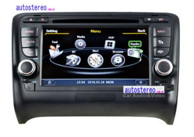 China Estéreo del coche para el coche Sat estéreo Nav del DVD de las multimedias de la unidad de la cabeza de Satnav de la navegación GPS de Audi TT Autoradio en venta