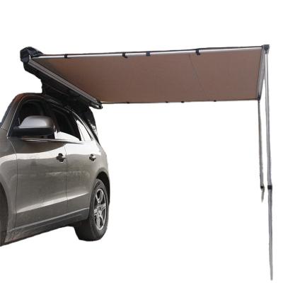 China Straight Tie Type Aluminum SUV Flat Car Tent Side Car Tent 4x4 Camping Tent Rear Camping Tent For Privacy Screen Side Car Tent for sale